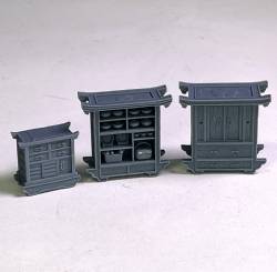 Japanese Set 3: cabinet set #1 (3)